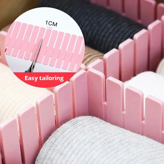 Sink Drain Rack (Pink, 368×68mm)