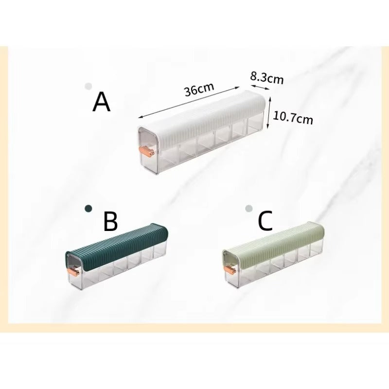 Wall Mounted Tissue Box Organizer